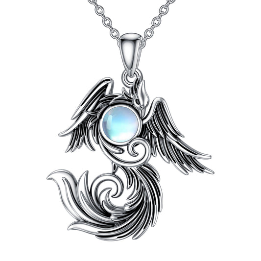 Collar de piedra lunar S925