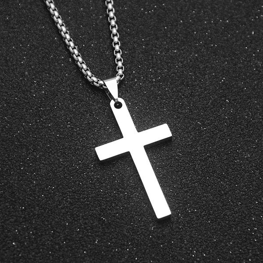 Collar de cruz sencilla