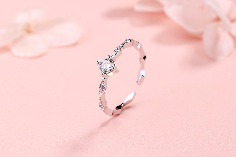 Anillo abierto para el dedo índice