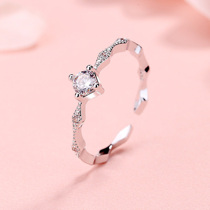 Anillo abierto para el dedo índice