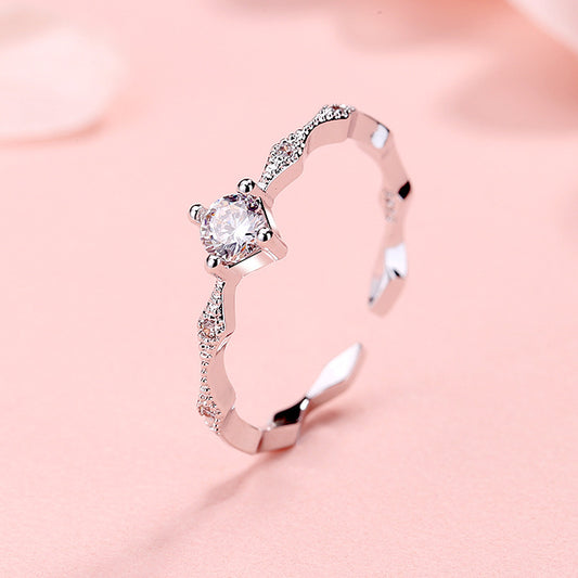 Anillo abierto para el dedo índice