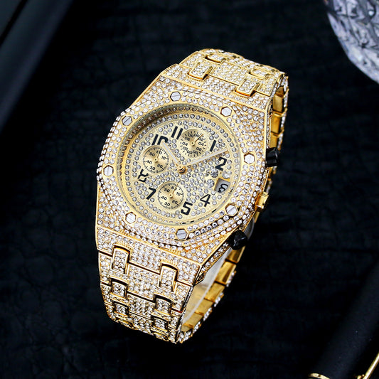 Reloj cronógrafo de cuarzo para hombre